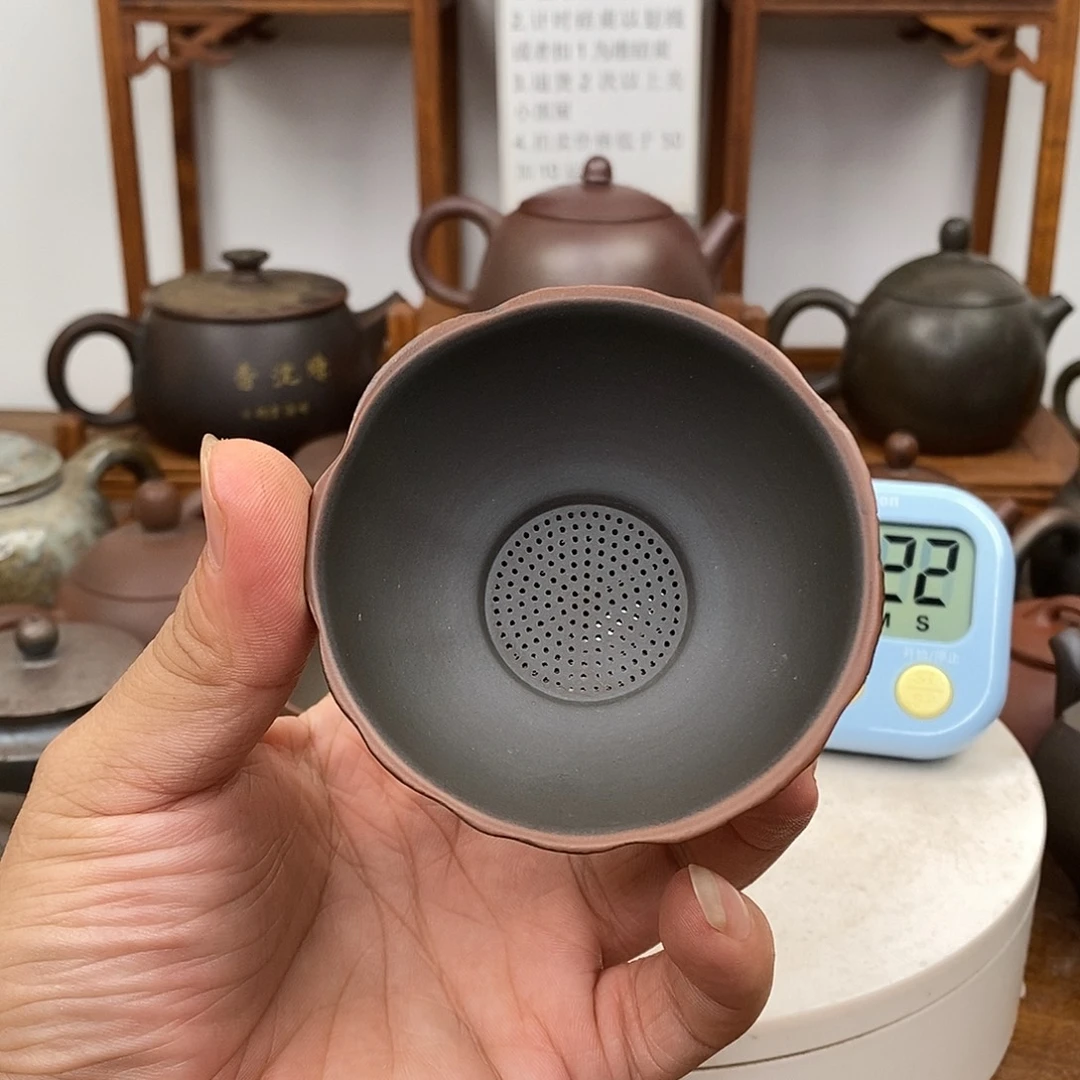 钦州坭兴陶茶壶作品微瑕次