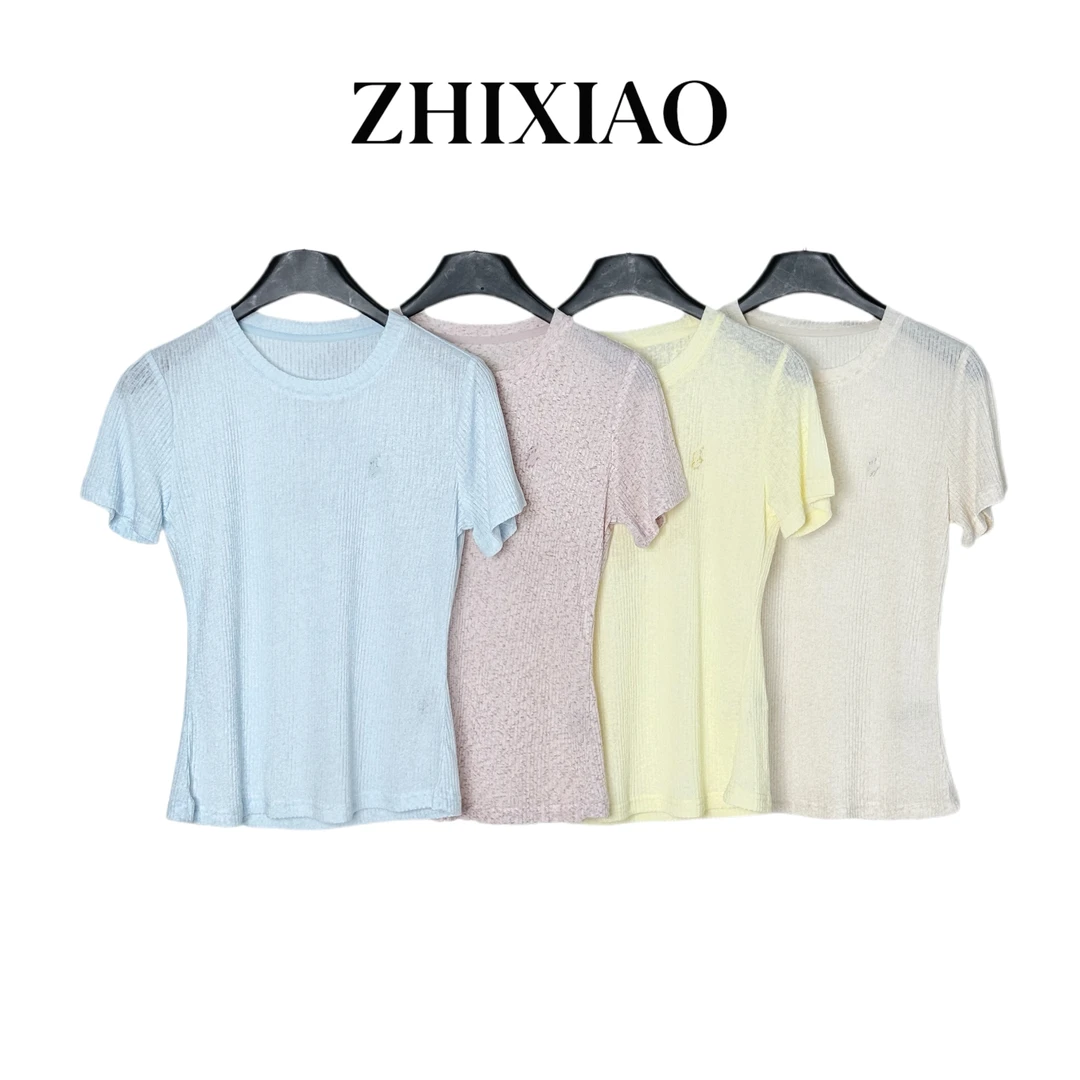 【ZHIXIAO】夏季新款：极简短袖250881