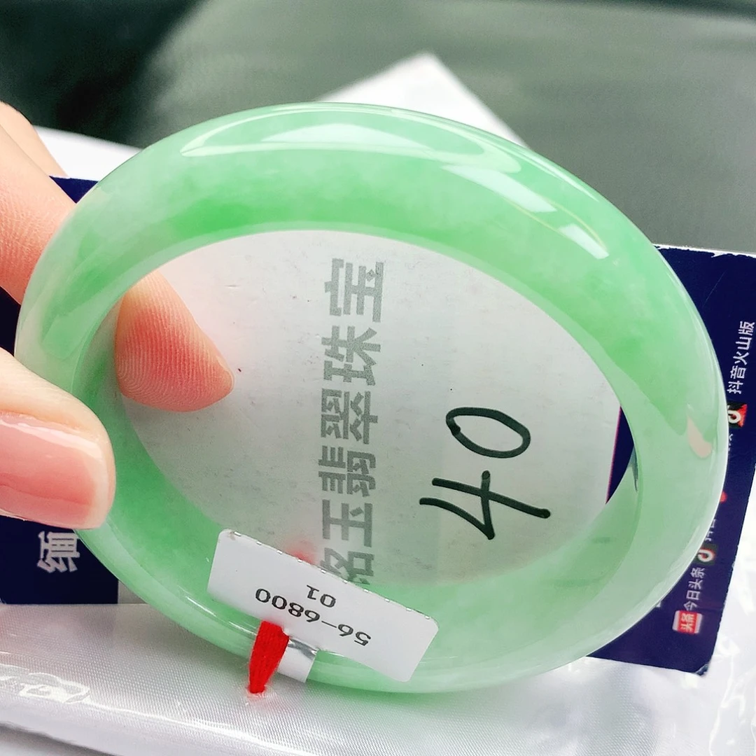 未镶嵌手镯翡翠缅甸天然a货翡翠手镯