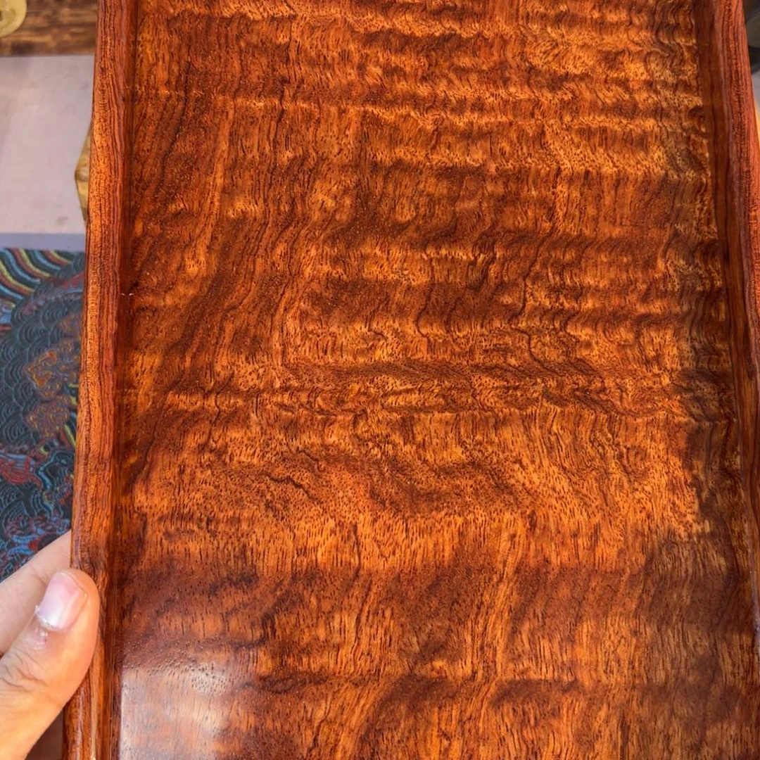 木缅甸花梨独板托盘