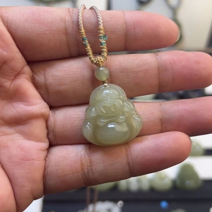 和田玉未镶嵌吊坠(不含链)666