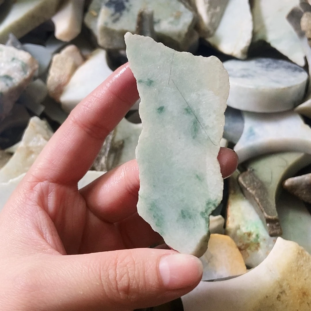 翡翠未镶嵌颈饰天然翡翠