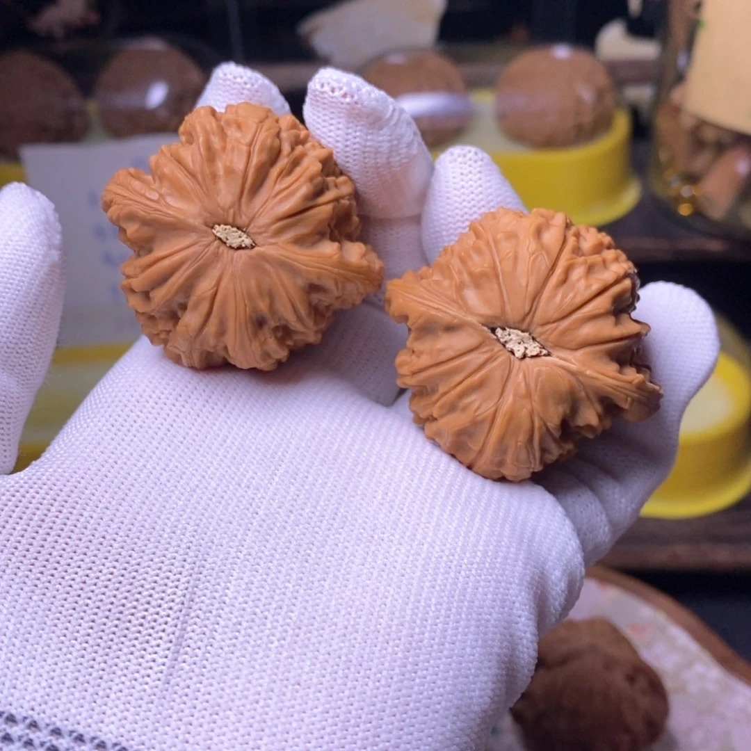 文玩核桃把件ℳ*尘磨盘43.5 43.8