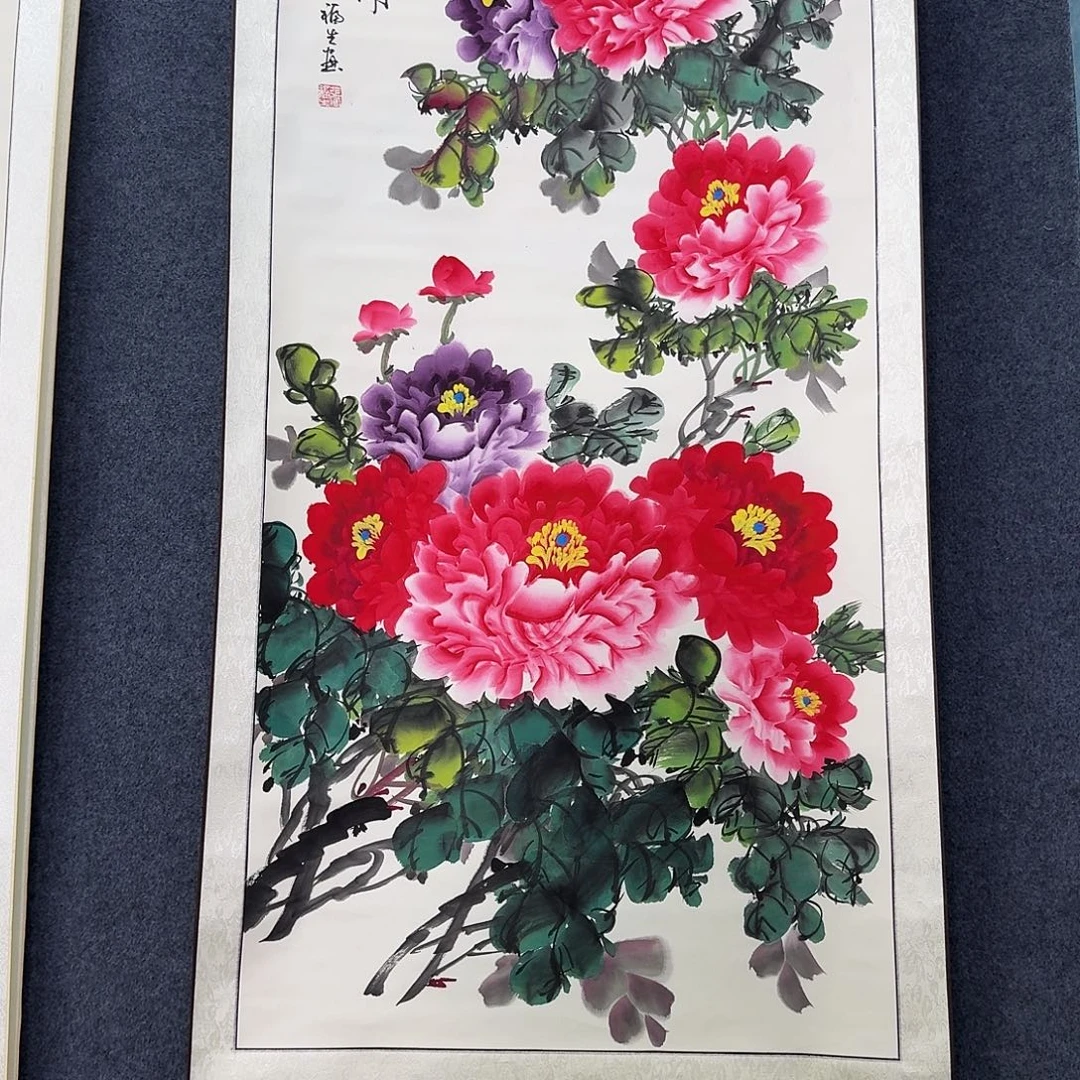 纯手绘国画作品作品