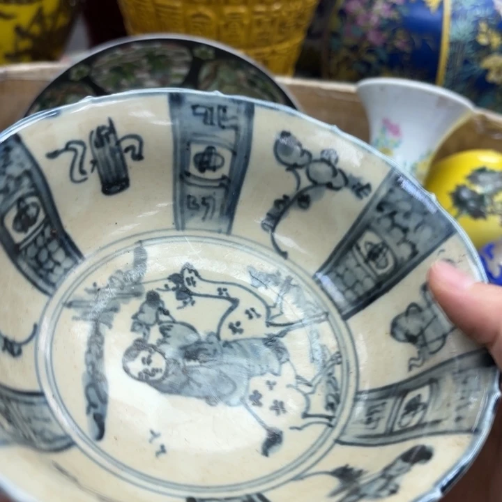 瓷片瓷器摆件瓷器摆件