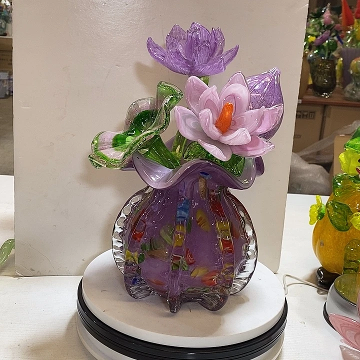 贤***4只花加瓶高32厘米左右