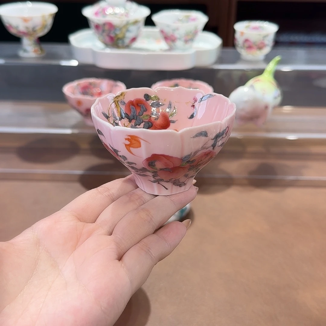 珐琅彩主人杯茶具系列