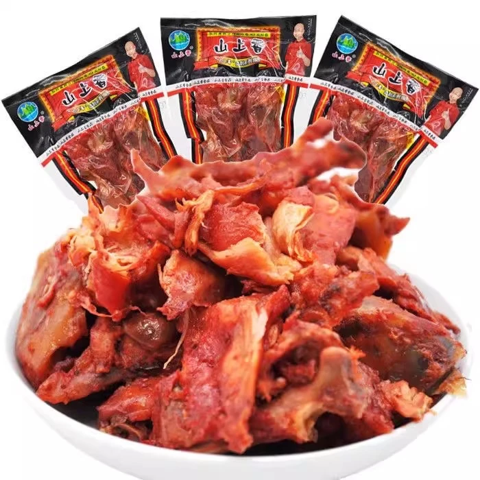 山上香乡巴佬鸡架鸡排60克卤肉休闲零食鸡肉骨架