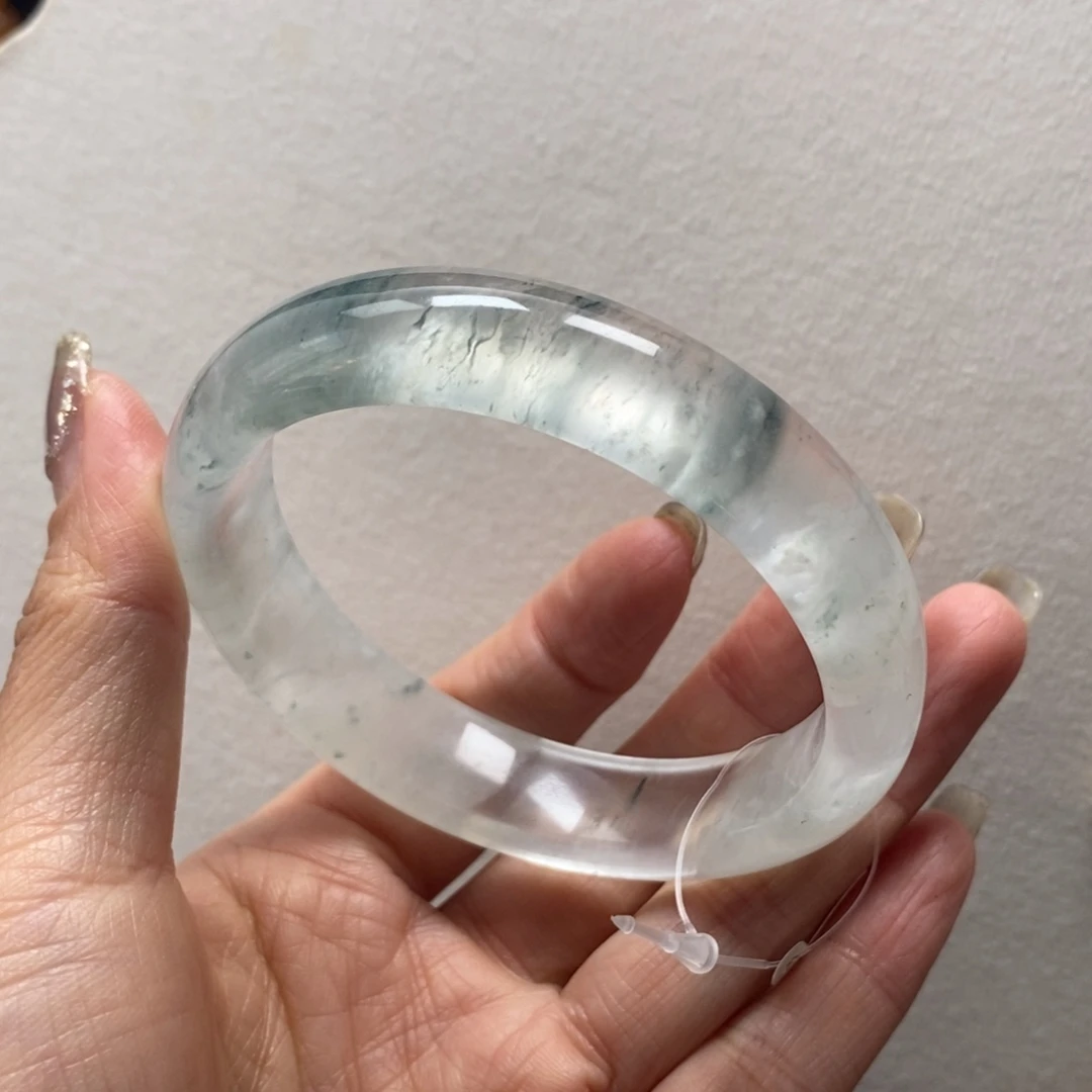 糖***敏石英质玉未镶嵌手镯