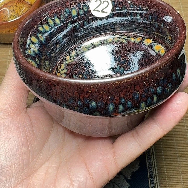 茶盏22 坚记茶盏摆件