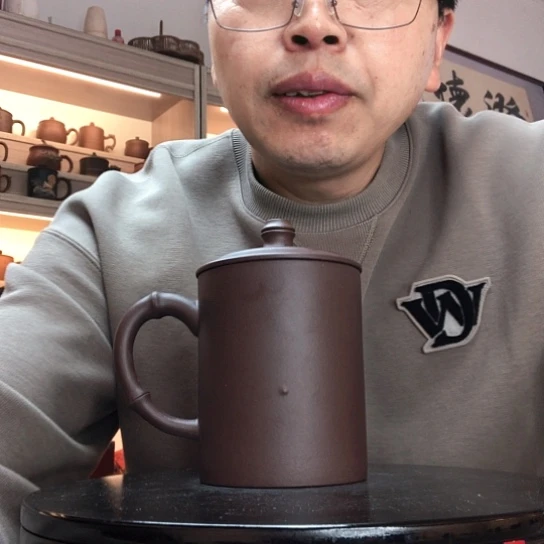 紫泥茶杯微瑕容量450