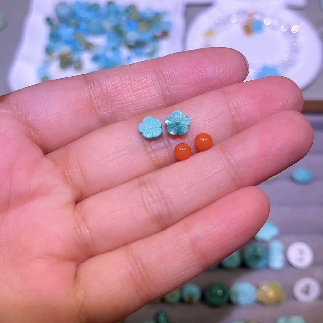 南红玛瑙未镶嵌珠宝半成品