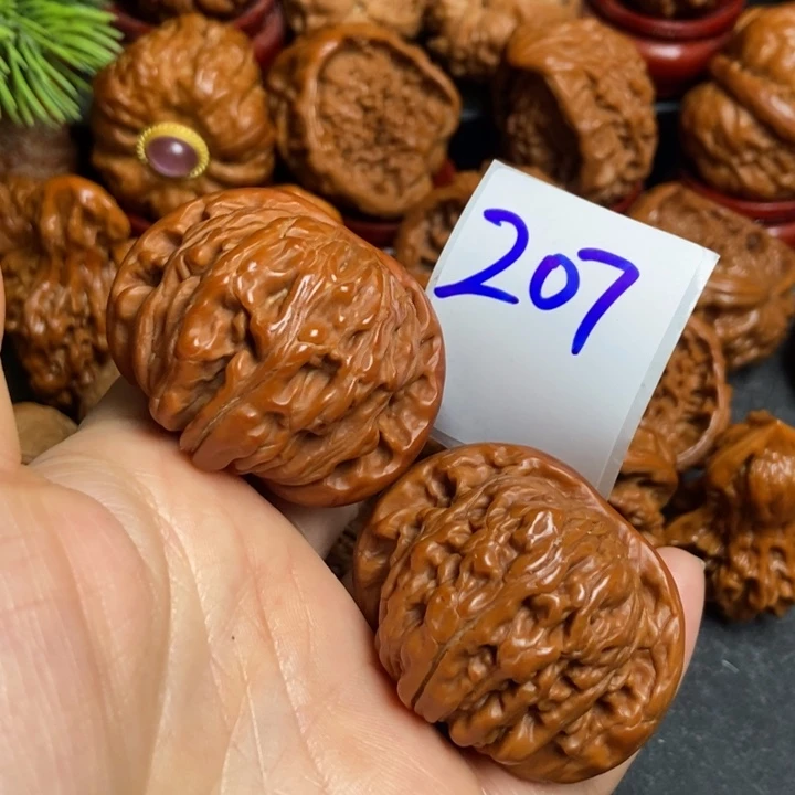 把件文玩核桃狮子207