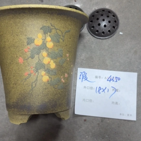 紫砂花盆花卉工艺
