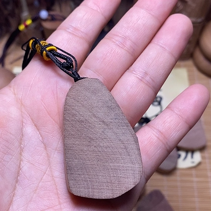 檀香木檀香随型沉水小牌子