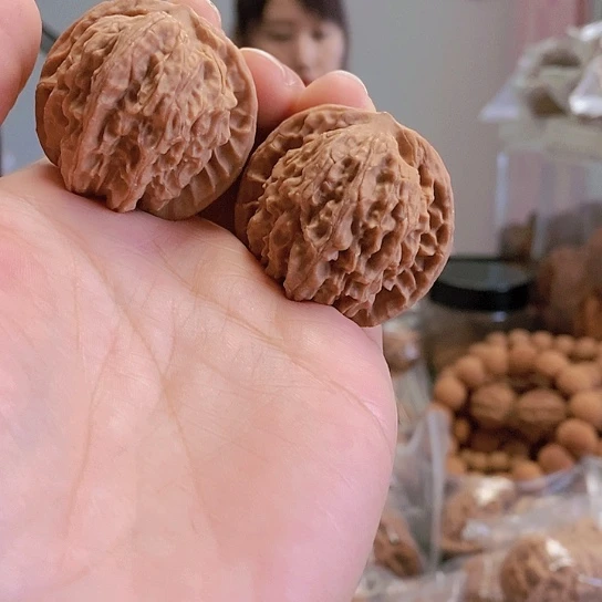 【闪购商品】把件文玩核桃37黄杆蜡皮