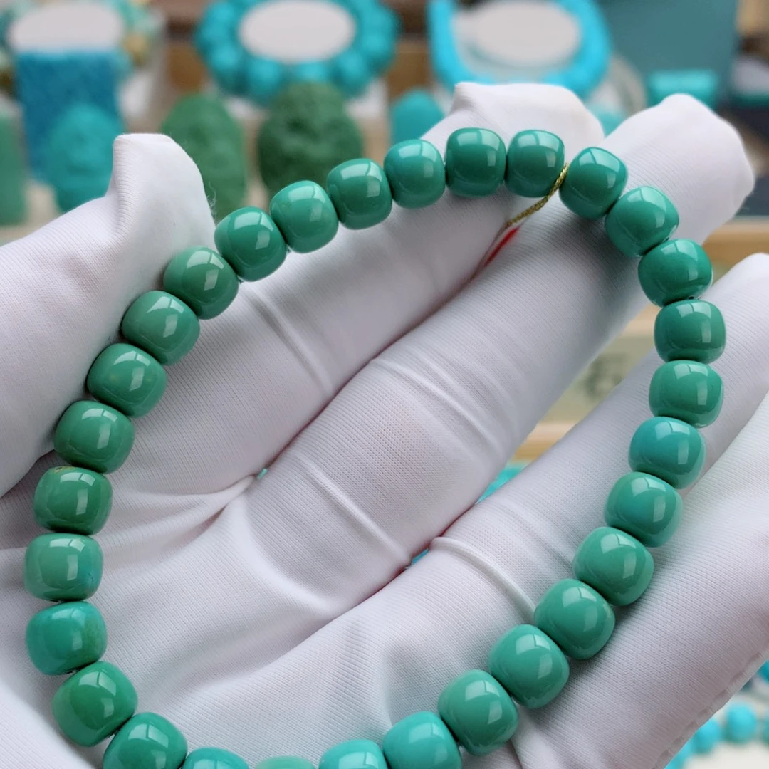 绿松石未镶嵌挂件