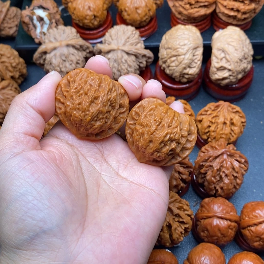 文玩核桃把件39公子帽