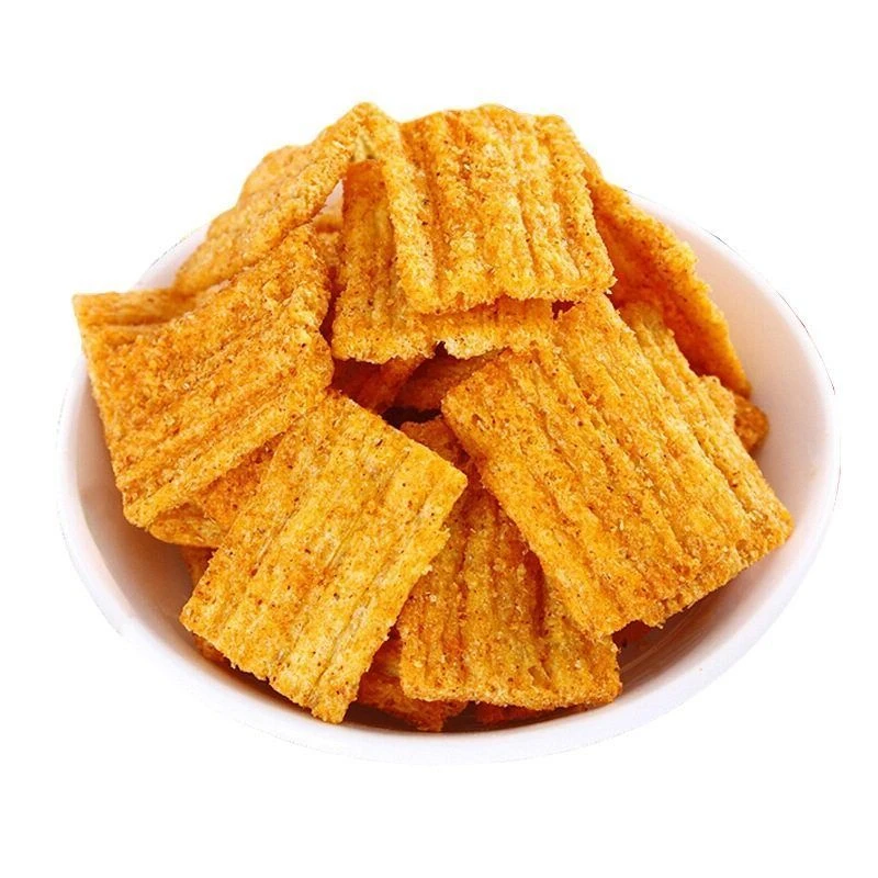 香脆小米锅巴薯片零食小吃网红膨化食品虎牙脆尖角脆
