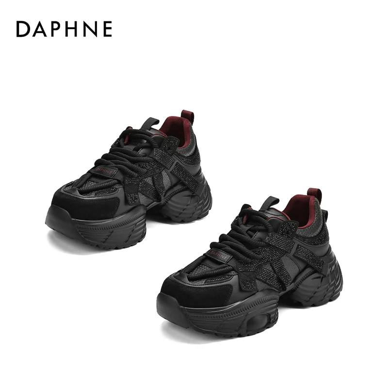 达芙妮2024年秋冬上新璀璨星河系列时尚百搭老爹鞋