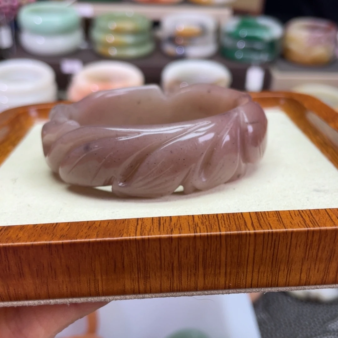 石英质玉未镶嵌手镯