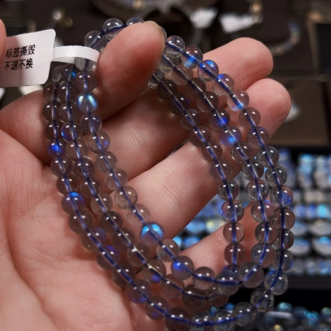 手链未镶嵌长石5.9mm左右