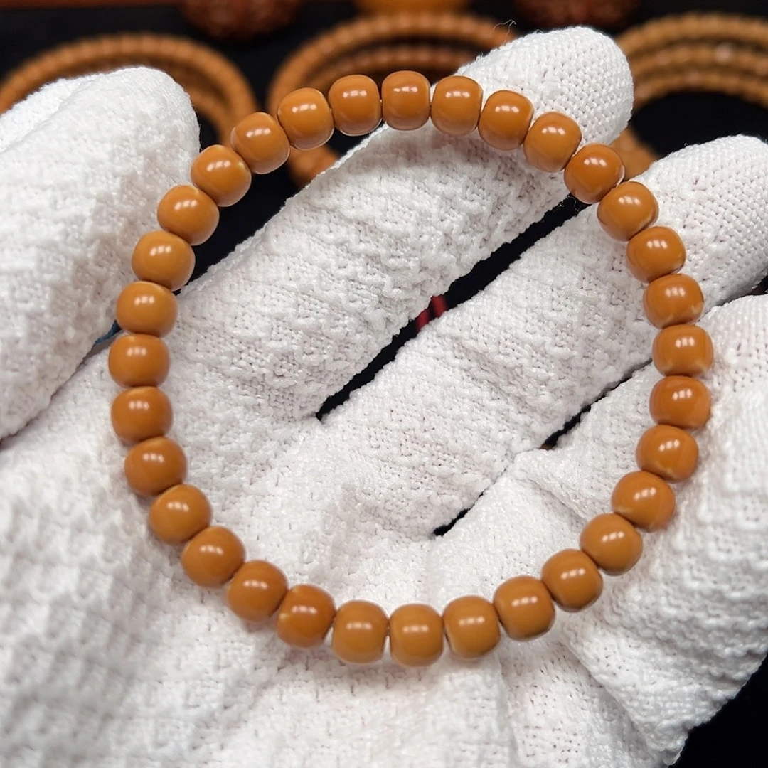 橄榄核手串/手链橄榄核尖老挝老型福利单圈7.3