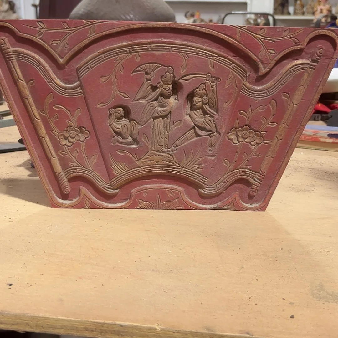 俊***。香榧木木雕.花板.家具.古建构件.卡子花.结子