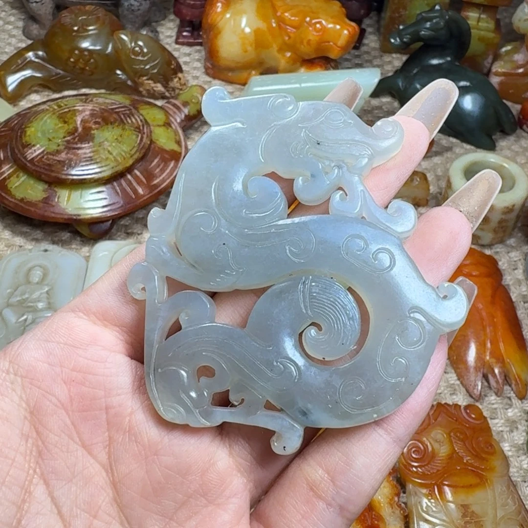 吊坠白玉菩提挂件