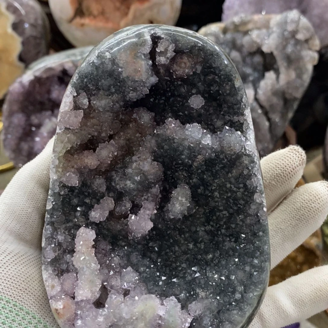 水晶绿色喔喔未镶嵌j*e