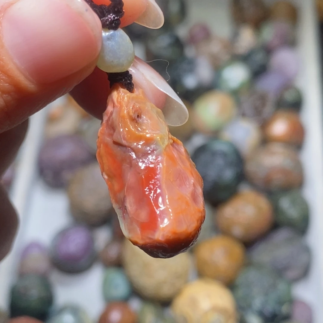未镶嵌玛瑙/玉髓珠宝半成品