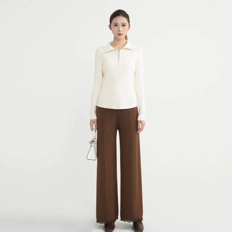 黎姿新款时尚休闲长裤LNOF3055