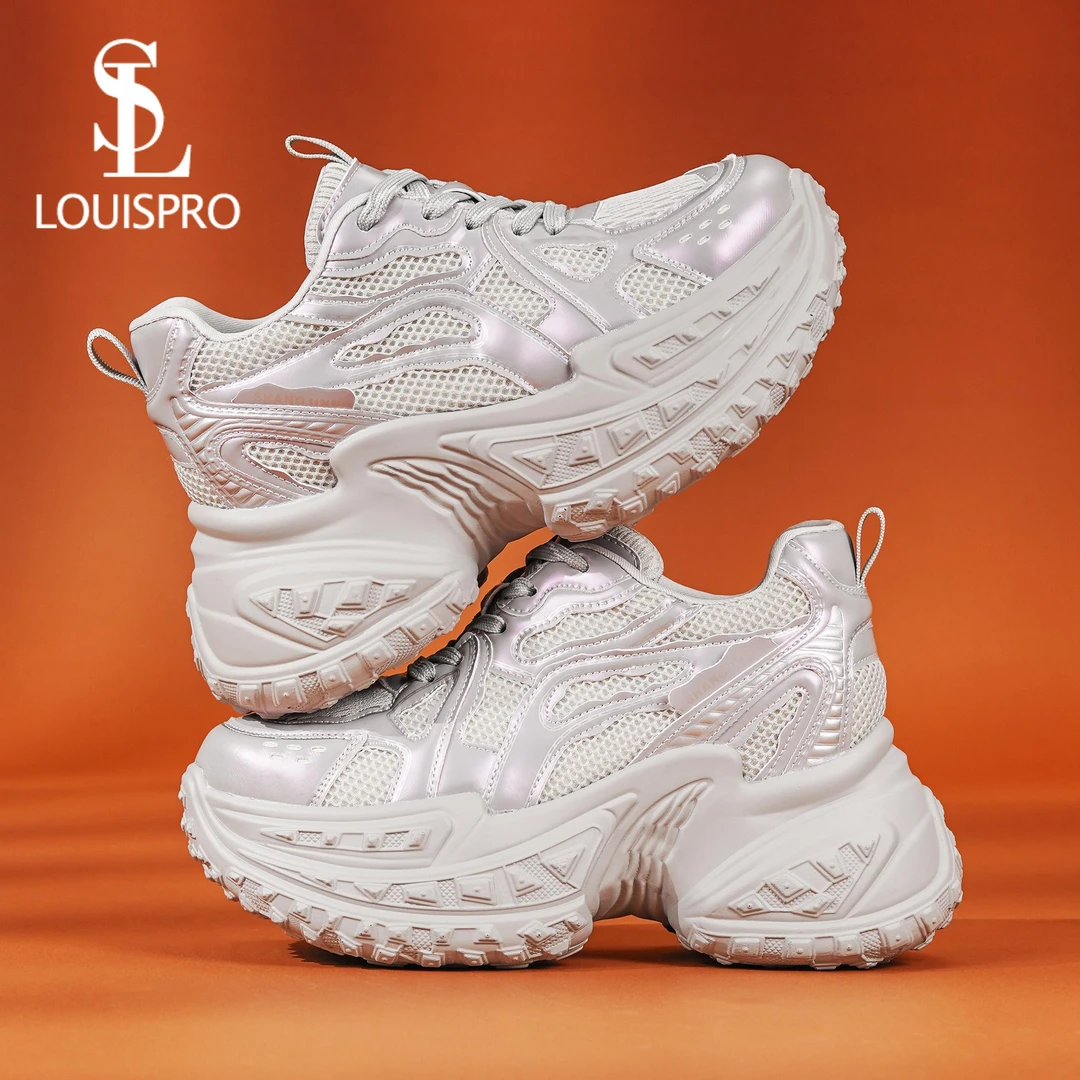 【意式名品LOUISPRO】厚底松糕鞋老爹鞋休闲鞋板鞋时尚百搭新款女士