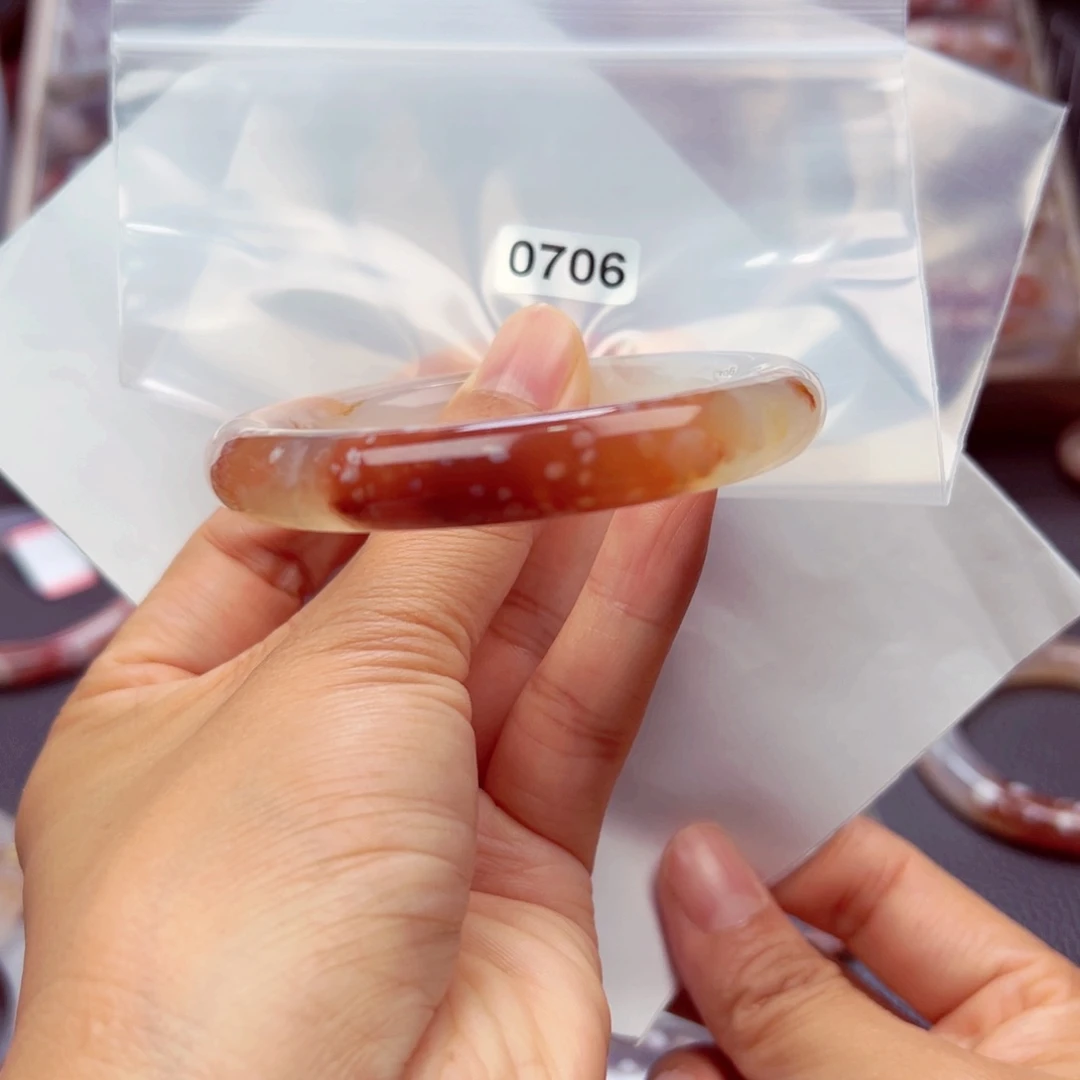 手镯玛瑙/玉髓未镶嵌缥*