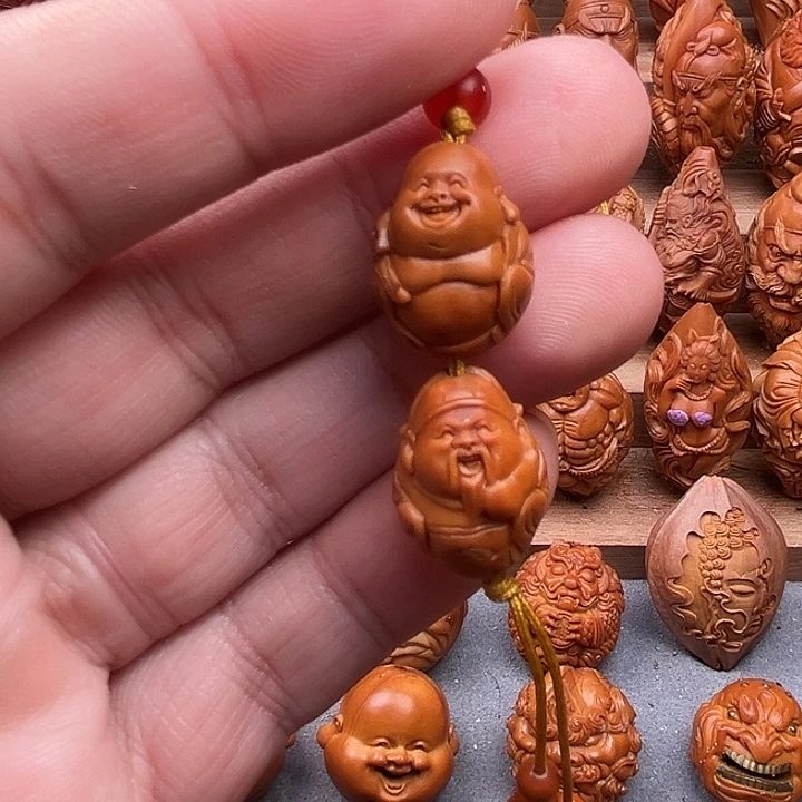 橄榄核吊坠15福利一对