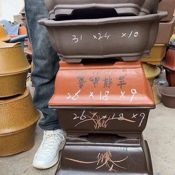 紫砂花盆宜兴紫砂