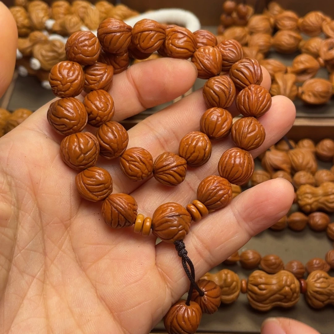 桃核手串龙纹桃核13