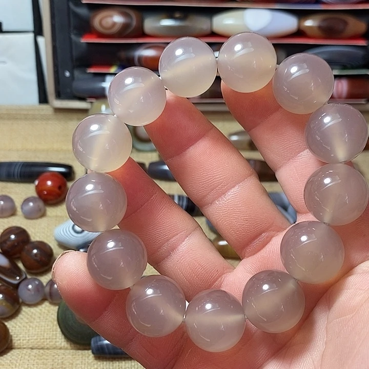 玛瑙/玉髓合金颈饰