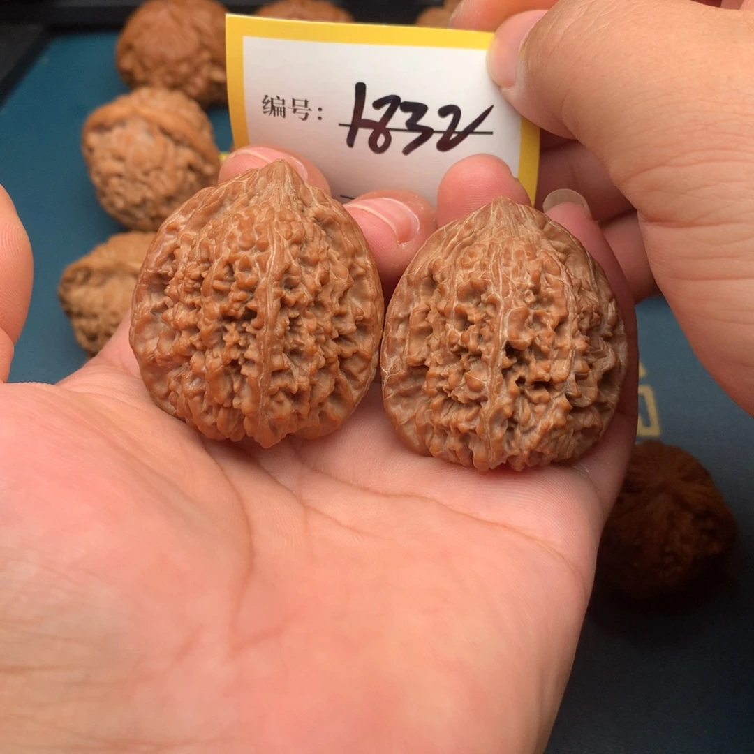 把件文玩核桃39全品百花山1832