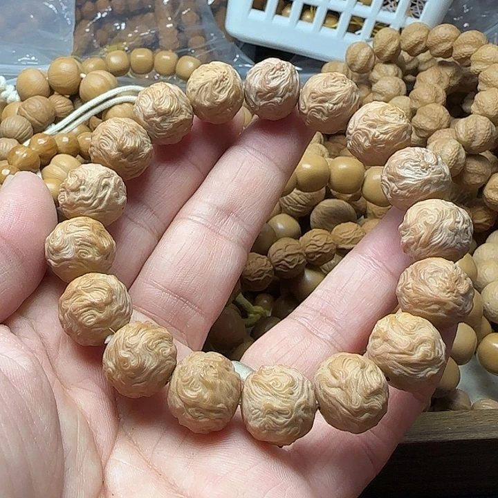 手串猴头核桃全品龙炎大游龙尺寸15mm