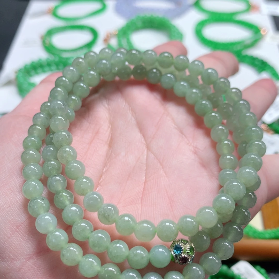 翡翠未镶嵌手链翡翠