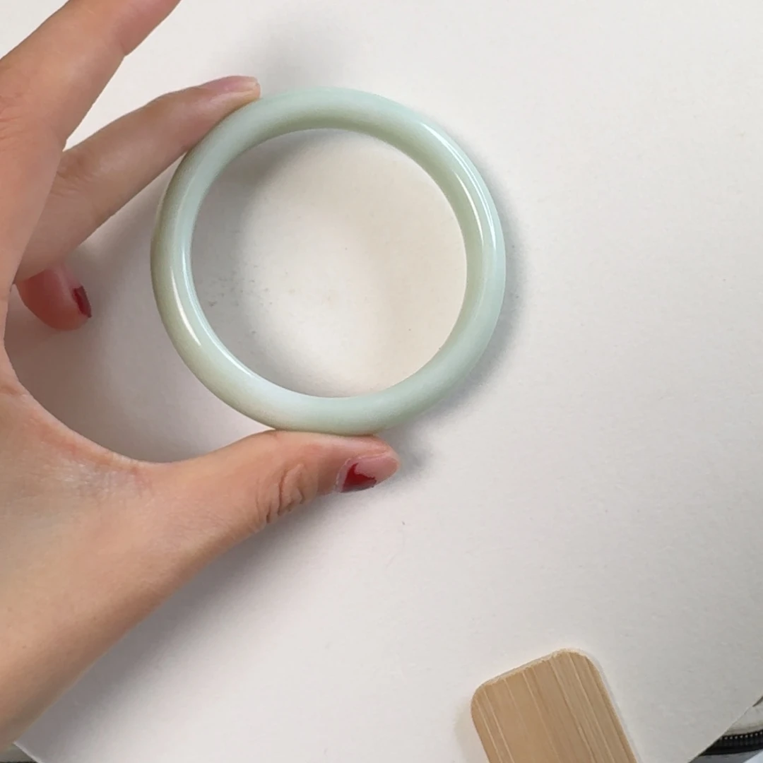 蓝田玉（蛇纹石化大理石玉）手镯未镶嵌s****l