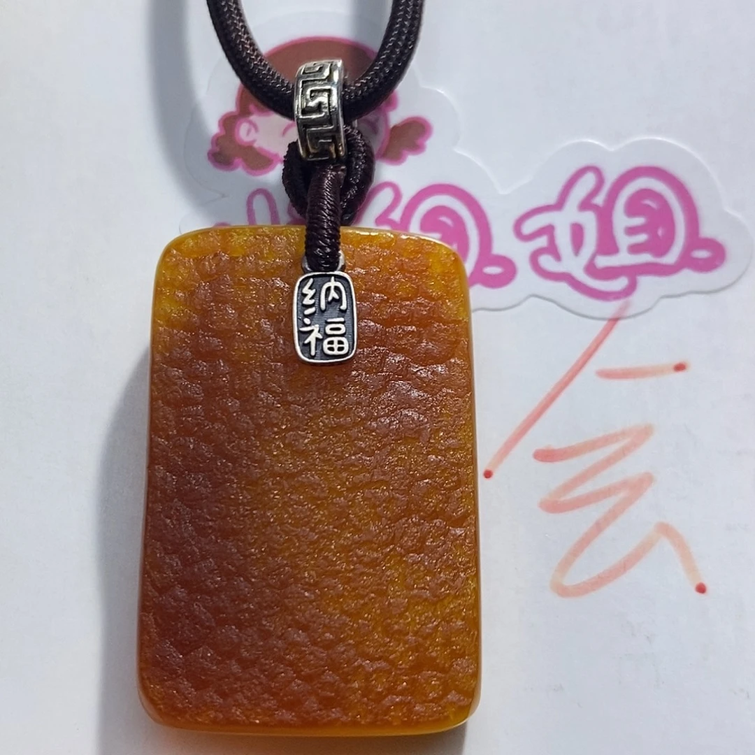 未镶嵌定制琥珀蜜蜡吊坠