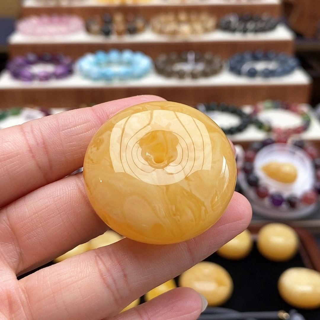 未镶嵌吊坠(不含链)蜜蜡