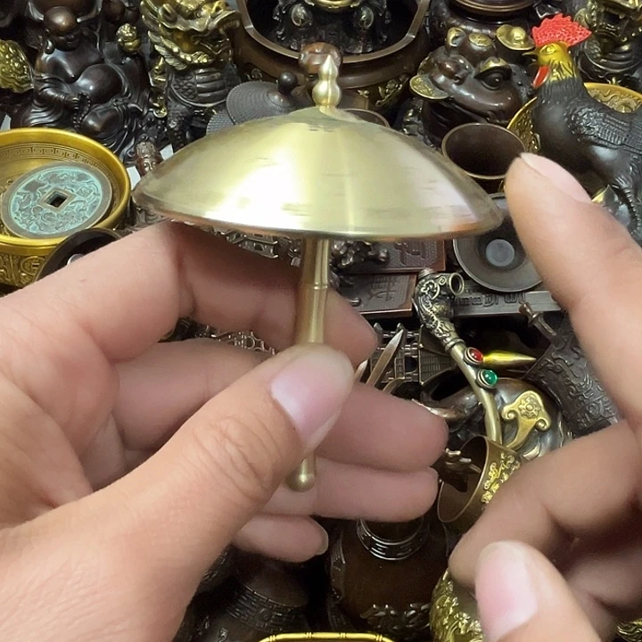 顺顺利利铜，铜器摆件