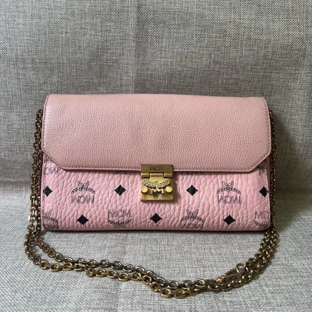 95新 MCM MCM链条包单肩斜挎包CC045