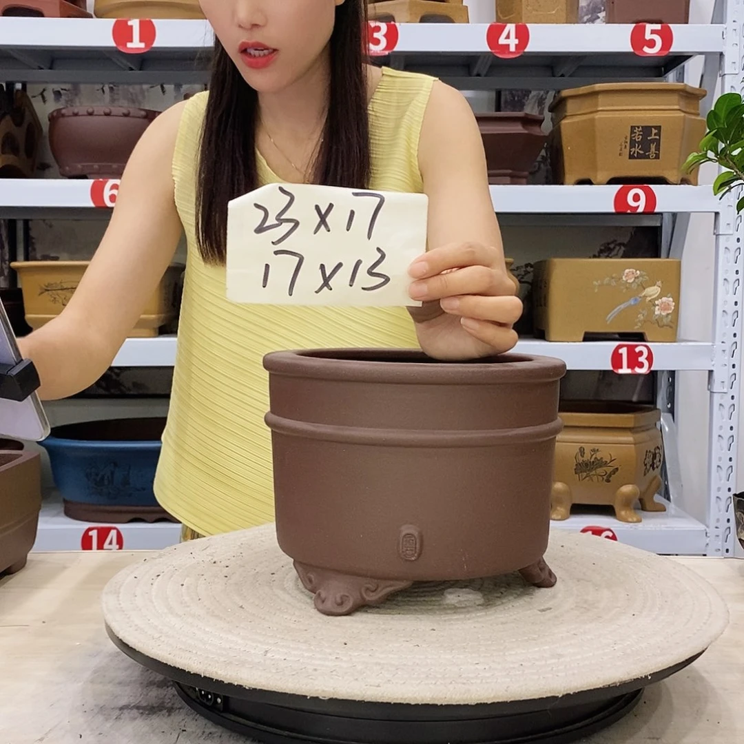 紫砂花盆紫砂花盆