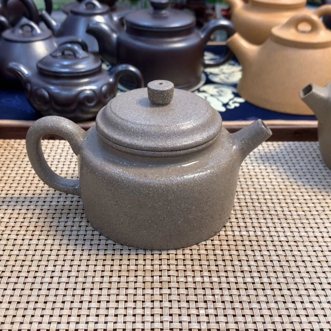 茶壶紫砂宜兴原矿青段220cc