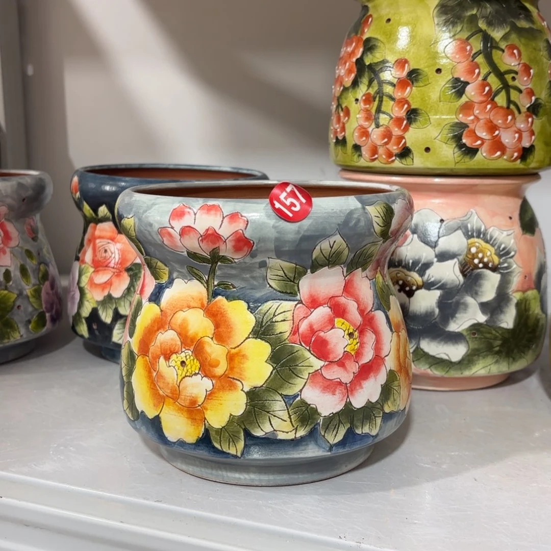 景德镇手绘花盆陶瓷14/15