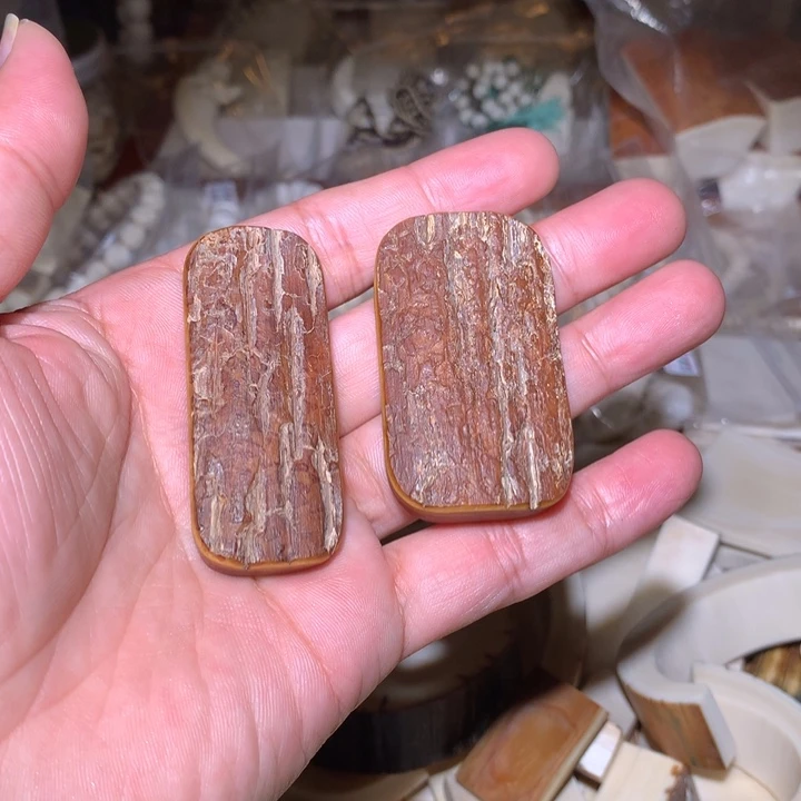 立***丰猛犸象牙其他猛犸牙一等冰料小牌